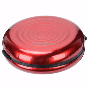 Porte-monnaie rond <span class=keywords><strong>en</strong></span> aluminium, boîte <span class=keywords><strong>de</strong></span> rangement pour pièces <span class=keywords><strong>de</strong></span> monnaie, porte-monnaies, pour voiture et maison - Product Image 4