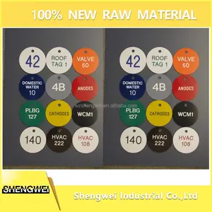 Shengwei 600*1200mm Lasergravure Abs Dubbele Kleur Plastic Vel