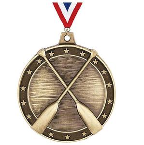 Colgante de medalla católica de plata antiguo bendecido personalizado - Product Image 2