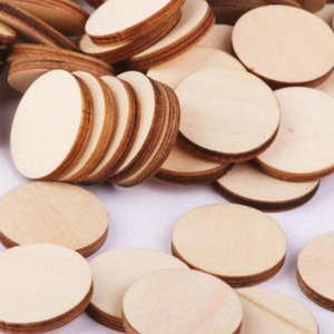 Círculos de <span class=keywords><strong>madera</strong></span> de varios tamaños cortado con láser piezas redondas de <span class=keywords><strong>madera</strong></span> en blanco para manualidades - Product Image 1