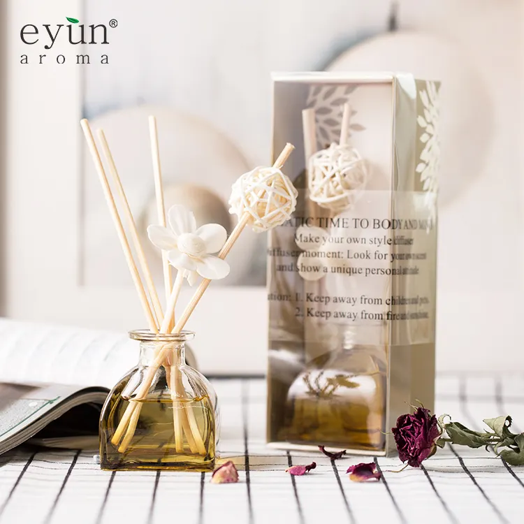 OEM aromathérapie cadeau eyun maison de luxe arôme reed diffuseur de mariage faveur