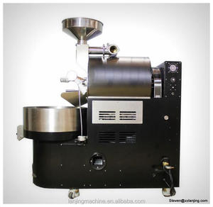 Cấp Thực Phẩm Gas Sưởi Ấm 7 Pound Cà Phê Rang Xay Xoay Trống Cà Phê Rang Tối Đa Rang 3.5Kg Đậu Xanh Để Bán - Product Image 5