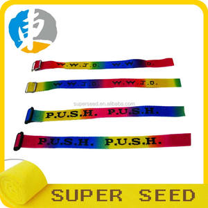 กำไลข้อมือพิมพ์ลายสีสันสดใสแบบคริสเตียนด้วยเทคนิคการพิมพ์แบบระเหิดสี  สำหรับ 'สวดมนต์จนกว่าสิ่งใดสักอย่างจะเกิดขึ้น'  แบบ unisex - Product Image 4