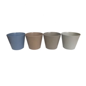 OEM interior al <span class=keywords><strong>aire</strong></span> libre, suculentas coloridas vintage <span class=keywords><strong>olla</strong></span> <span class=keywords><strong>de</strong></span> plástico venta al por mayor mini melamina pequeño pote <span class=keywords><strong>de</strong></span> flor - Product Image 1