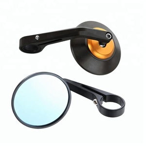 82 millimetri Rotondo Convesso Specchio CNC Bar End Specchio per il Motociclo <span class=keywords><strong>Accessori</strong></span> - Product Image 2