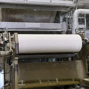 5ตันต่อวันโรงงานกระดาษใบหน้าเนื้อเยื่อสายการผลิตกระดาษทิชชูทำพืช