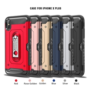 Híbrido de la <span class=keywords><strong>pc</strong></span> tpu shockproof <span class=keywords><strong>Hummer</strong></span> soporte funda de teléfono móvil para el iPhone X plus - Product Image 6
