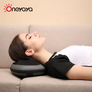 Sản Phẩm Bán Chạy Nhất Màu Xám Nhào Xe Head Neck Massage Gối