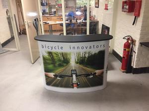 Sales Reception Desk Portable Aluminum Trade <strong>Show</strong> Podium Promotion <strong>Counter</strong> - Product Image 6