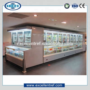Vitrine réfrigérée verticale combinée <span class=keywords><strong>congélateur</strong></span> DCS1820F1 pour supermarché - Product Image 3