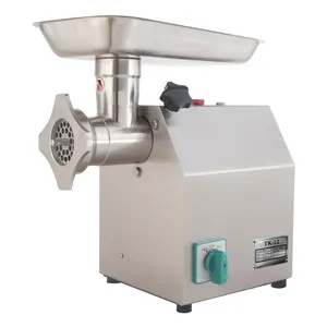 Factory Directly Sales small power for home use all stainless steel meat grinder /meat mincer with sausage heavy duty 750wTK-12