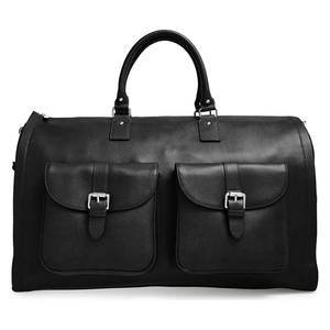 Bolsa de Ropa Convertible de Cuero, Impermeable, Bolsa de Viaje 2 en 1, <span class=keywords><strong>Maleta</strong></span> Colgante para Trajes - Product Image 2