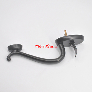 Đen Đồng Cổ Thiết Kế Mượt <span class=keywords><strong>Door</strong></span> Lock <span class=keywords><strong>Handle</strong></span> <span class=keywords><strong>On</strong></span> <span class=keywords><strong>Rose</strong></span> - Product Image 2