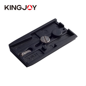 Adaptador de conexión rápida con placa de liberación rápida de montaje deslizante para cabezal de trípode DSLR - Product Image 3