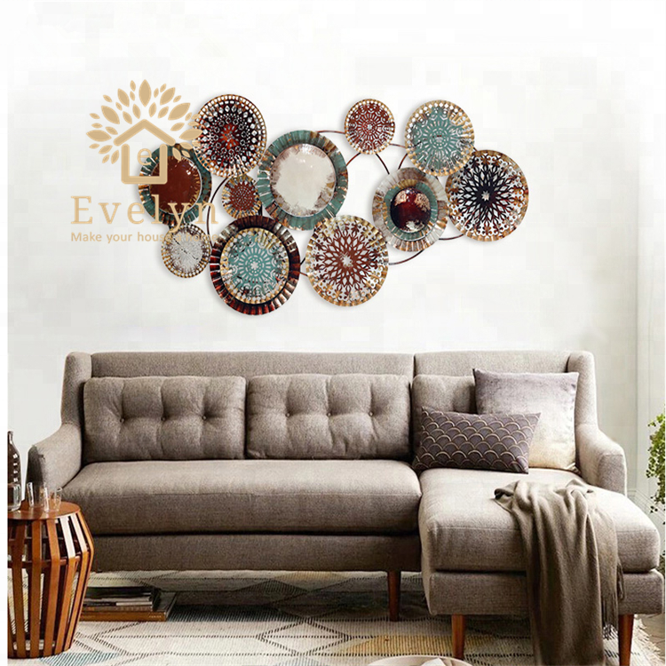 Оптовая продажа, Новое поступление, торговая гарантия, подвесная металлическая стена, декоративное искусство