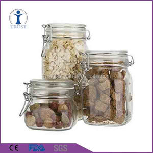 Al por mayor diferentes tipos de <span class=keywords><strong>Bormioli</strong></span> <span class=keywords><strong>Rocco</strong></span> <span class=keywords><strong>Fido</strong></span> claro 33 oz frasco de vidrio - Product Image 1