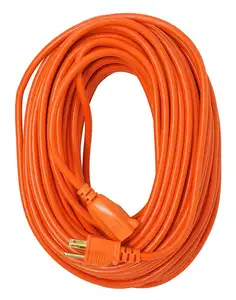 STOCK IN US! 100 ft extension cord 12guage 3wire Outdoor Garden Home Extension Cord 100-Foot