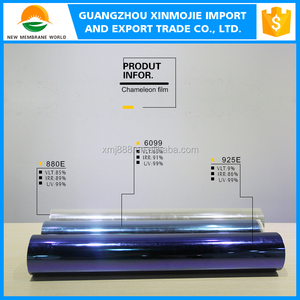 DIY producto VLT 83% auto camaleón solar window TINT <span class=keywords><strong>cine</strong></span>/protección UV tintado película de ventana de coche - Product Image 4
