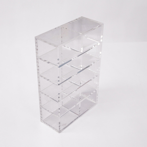 Soporte de exhibición para esmalte de uñas, acrílico transparente personalizado, adornos de <span class=keywords><strong>Boutique</strong></span>, cosméticos, botella de Perfume - Product Image 1