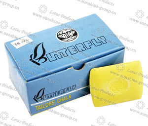 อุปกรณ์เย็บผ้าชอล์กช่างตัดเสื้อในรูปทรงต่างๆและชอล์กตัดเย็บคุณภาพสูง - Product Image 2