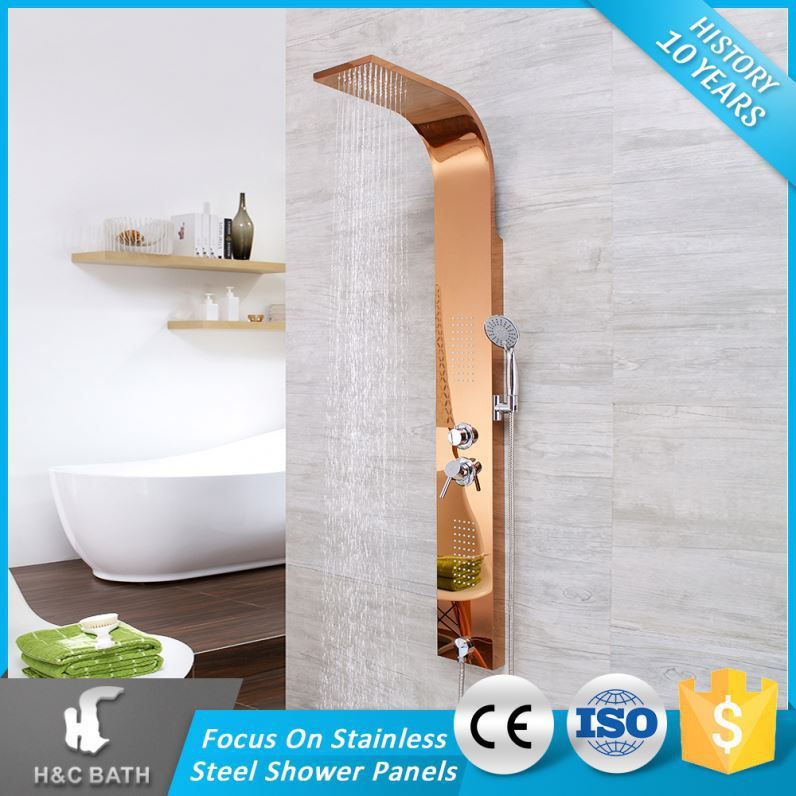Chine Alibaba Unique Poignée Standard En Acier Inoxydable Colonne De Douche