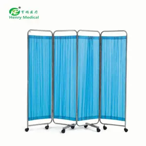 Bệnh Viện Y Tế Có Thể Gập Lại Bằng Thép Không Gỉ Bệnh Viện Màn Hình Màn Hình 4 Folds Bệnh Viện