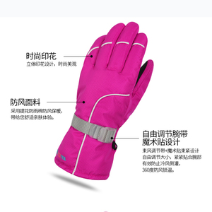 Heekalee luvas de esqui para mulheres, luvas de inverno e neve - Product Image 6