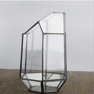 Geometrische Kristall vasen Glas <span class=keywords><strong>Terrarium</strong></span> Hängende Vasen In <span class=keywords><strong>Bulk</strong></span> Home Decor/ Glas Kerzenhalter für Hochzeits dekoration - Product Image 6
