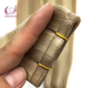 <span class=keywords><strong>Himan</strong></span>-extensiones de cabello humano Remy, trama plana sin costuras, doble estiramiento de fábrica - Product Image 5