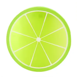 Jelly Fruit Shape Cup Cushion Silicone Cup Pad Creative Anti - Slippery Heat Insulation Pad Coaster Mat