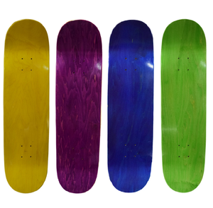 Planche de skateboard de rue en érable canadien de haute qualité à 7 plis, plate, vierge, capacité de charge de 100 kg, couleur personnalisée, pièces de skateboard - Product Image 5
