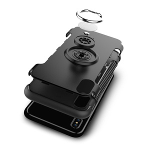 Tùy chỉnh tốt nhất bán 360 vòng chân đế điện thoại di động trường hợp đối với <span class=keywords><strong>iphone</strong></span> x 6 7 8 9 cover quay lại nhà sản xuất - Product Image 4