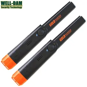 Well-dam treasure hunter for tm waterproof pinpointer handheld best gold metal and detector 1 years