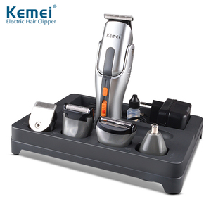 Kemei KM-680A <span class=keywords><strong>Kit</strong></span> de Toilettage Professionnel 8-en-1 pour Salon de <span class=keywords><strong>Coiffure</strong></span>, <span class=keywords><strong>Tondeuse</strong></span> à Cheveux Rechargeable pour Hommes, Fabriqué en Chine - Product Image 2