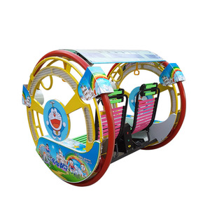 Al aire libre 360 grados de rotación paseo espacial coche juego atracciones mecánicas 2 asientos monedas 6 s coche feliz - Product Image 2