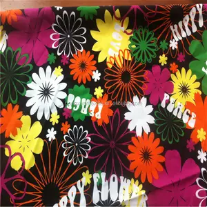 100% Polyester mini matt printed fabric