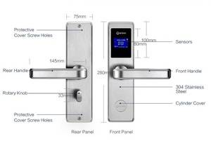 Nhà Sản Xuất Kiểm Soát Truy Cập Khóa Cửa Thẻ Khách Sạn Điện Tử - Product Image 6