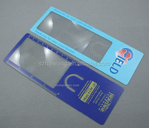 187*65 मिमी 3x 6x 6x बुकमार्क, मुक्त नमूना बुकमार्क मैग्निफायर Hw-803A - Product Image 2