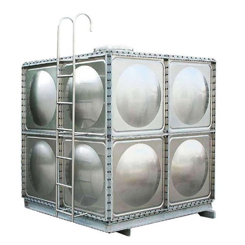 Stainless Steel Panel Metal Water Storage Tank Customized Big Size