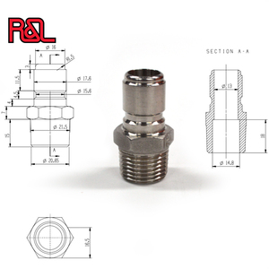1.5 \ "Phụ kiện thanh Homebrew-Thép không gỉ tri-clover nhanh chóng ngắt kết nối phù hợp TC x Nam QD - Product Image 3