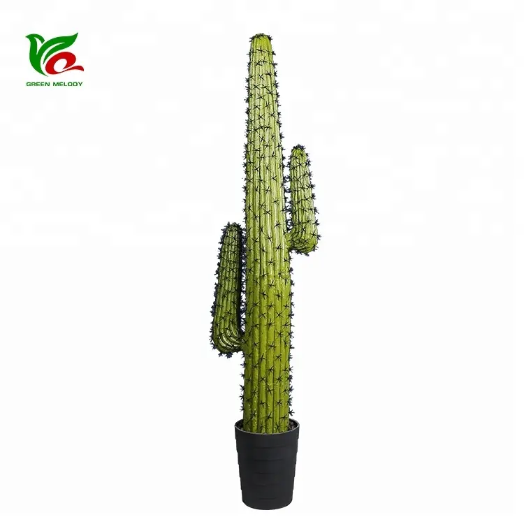 높은 시뮬레이션 145cm 인공 Saguaro 선인장 Semillas Sevilla 선인장