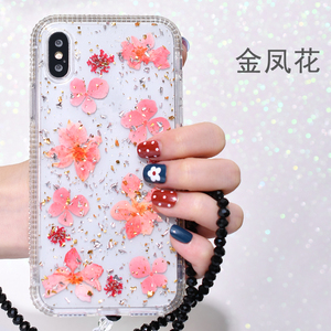 Funda trasera con diseño de pétalos para <span class=keywords><strong>Iphone</strong></span> X, XR, <span class=keywords><strong>XS</strong></span>, Max, color dorado y plateado - Product Image 5