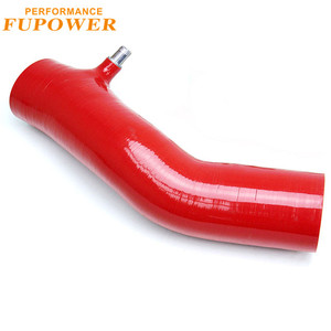 Kit de manguera de entrada de aire MAF de poste de silicona reforzada azul para Tacoma 3.5L V6 16-17 Turbo Intercooler tubo 16-17 entrada de goma
