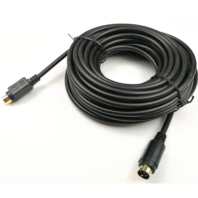 5Pin S-video din Gold audio cable