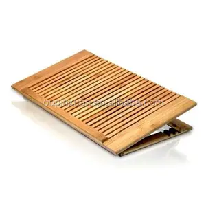 2015 new design Natural Eco-Friendly Bamboo Cooling Vented Laptop Desk/Table Stand folding laptop desk