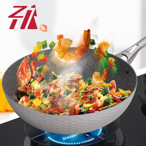 <span class=keywords><strong>Wok</strong></span>-cocina <span class=keywords><strong>de</strong></span> inducción y gas <span class=keywords><strong>wok</strong></span> <span class=keywords><strong>de</strong></span> aluminio forjado, utensilios <span class=keywords><strong>de</strong></span> cocina comercial con recubrimiento antiadherente, sartén <span class=keywords><strong>de</strong></span> 32cm <span class=keywords><strong>de</strong></span> alto calor - Product Image 5