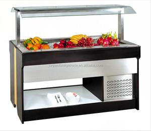 عرض طعام خشبي مربع الشكل للفنادق والمطاعم مع شهادة CE - Product Image 3