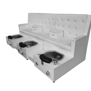 Meubles de salon de beauté pas de plomberie vente chaude deux places ou trois places chaise de pédicure confortable pied <span class=keywords><strong>spa</strong></span> chaise - Product Image 1