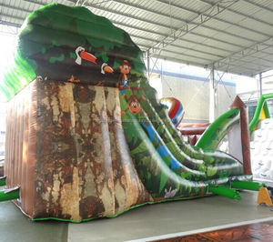 Mejor popular reino Animal inflable <span class=keywords><strong>parque</strong></span> de atracciones diapositivas con precio de fábrica - Product Image 4