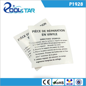 Kit de réparation de <span class=keywords><strong>piscine</strong></span> en PVC auto-adhésif transparent et étanche, kit de réparation de <span class=keywords><strong>piscine</strong></span> gonflable en vinyle pour piscines gonflables - Product Image 2